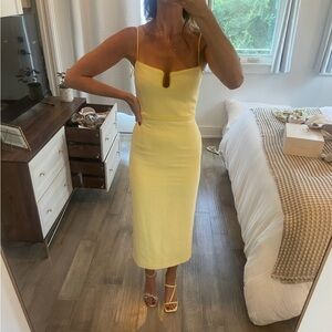 Antonio Melani M.G. Kate Square Neckline Midi Dress